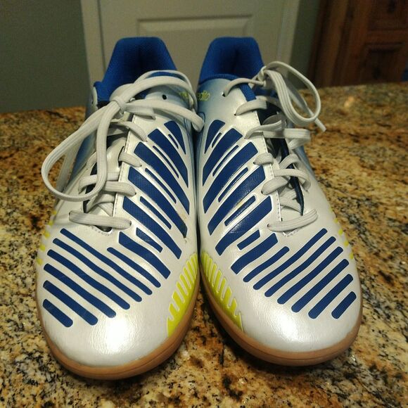Adidas RARE Predito LZ in Men\'s Shoes Size 11 G64952 White Blue Indoor Soccer main image 9